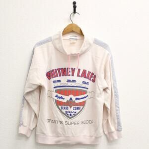 Vintage Whitney Lakes Joyfire Mountain Oregon Sweatshirt Medium